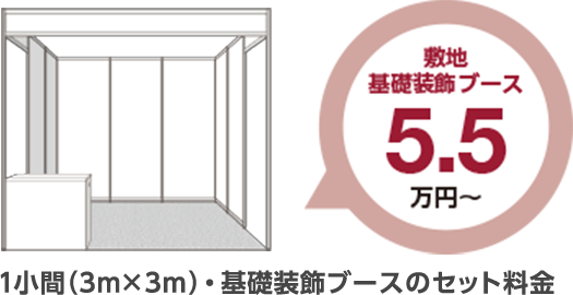 産業交流展2026出展料金